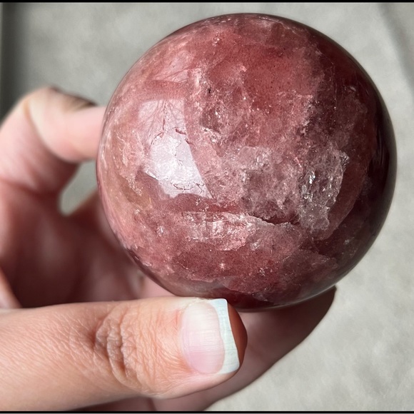 Tanzberry Quartz Sphere - Picture 11 of 16